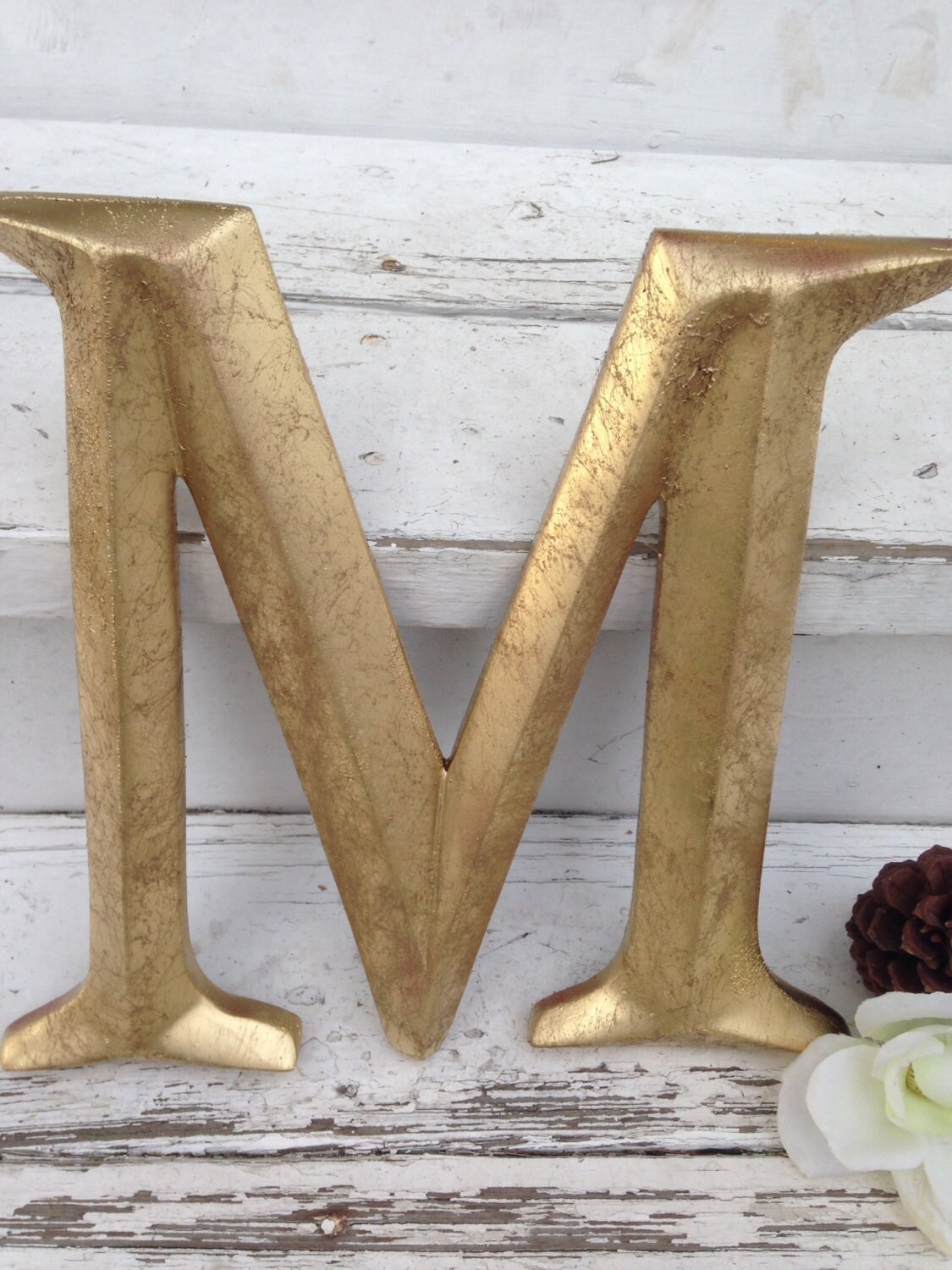 Wall Decor Large Letter Shabby Chic Wall Decor New Item
