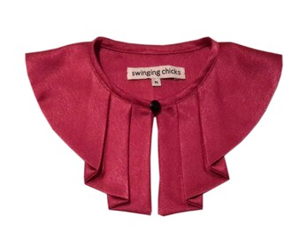 Detachable Peter Pan Collar Necklace Bib retro inspired bow
