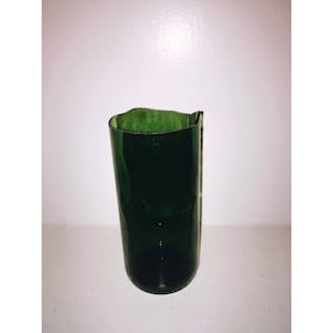 Wine bottle vase/tall planter