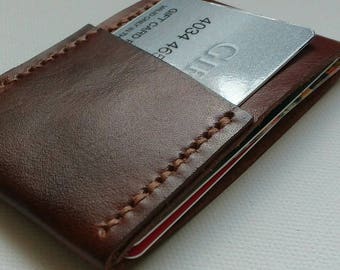 Minimalist Leather Card Wallet