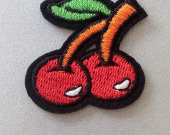 Iron On Patches, Cherry Iron on Patche, Clothes Decoration tool, Badge sticker