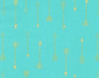 SALE - Michael Miller - Arrow Flight Collection - Arrows in Luna Metallic