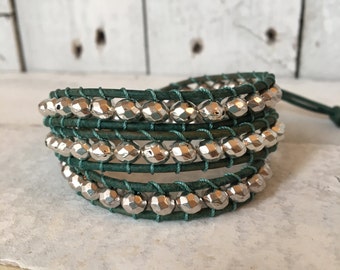 Silver Wrap Bracelet