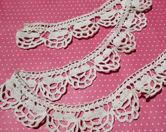 Antique Lace Vintage Lace Trim Cotton Lace Trim Irish Crochet