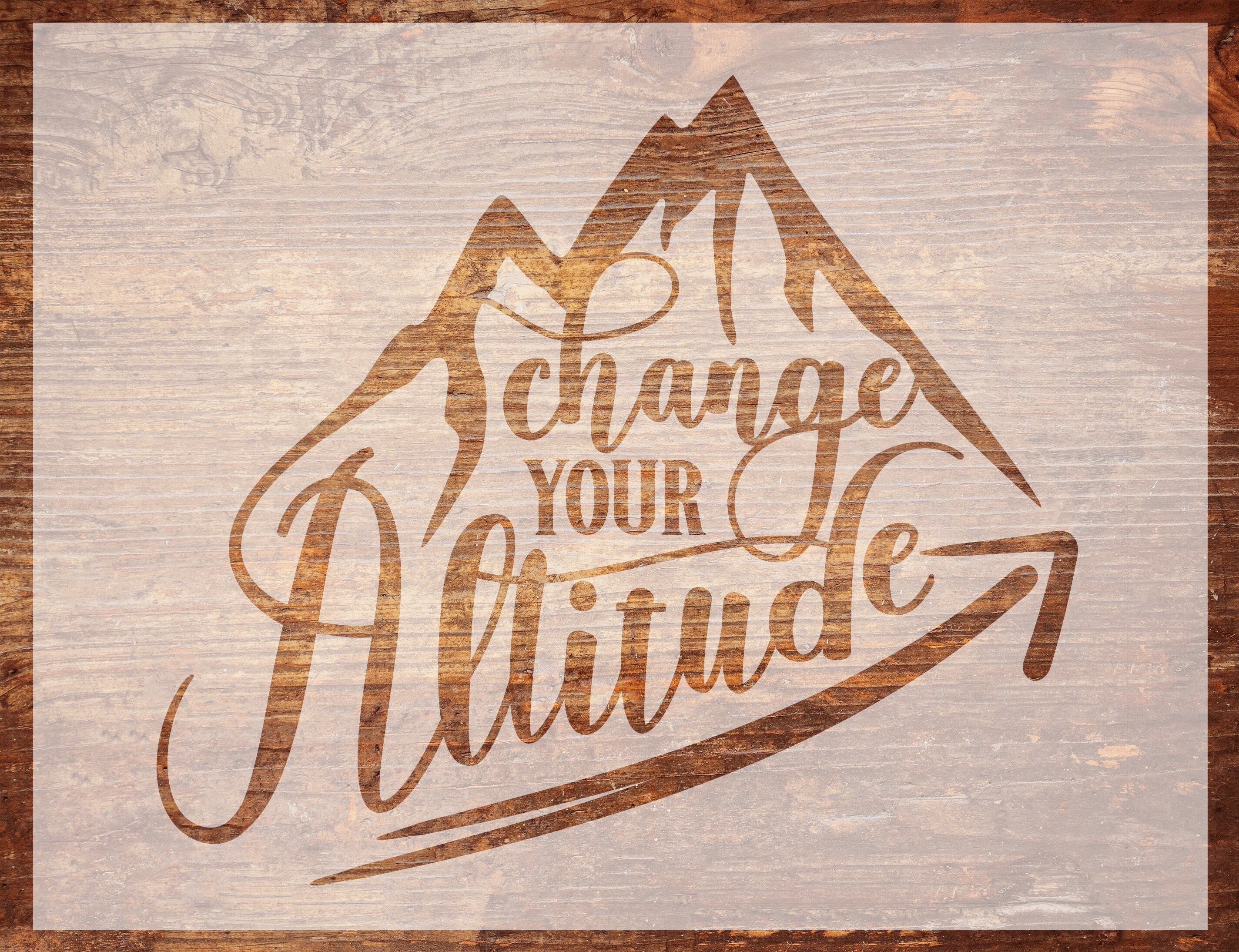 VINYL STENCIL / Wood Sign Stencil / Pallet Wood Sign Stencil