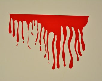 Dripping Blood wall decal