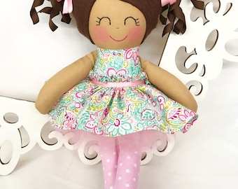 Cloth baby doll, Handmade Dolls, Gifts for Girls