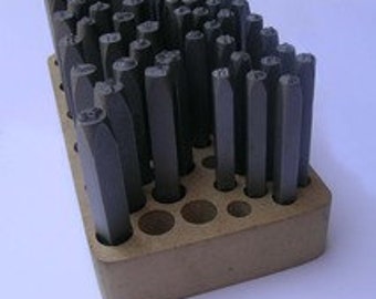 70 Hole Stamp Stand/Holder Large (SQ) and Small (RND) Stamp Storage