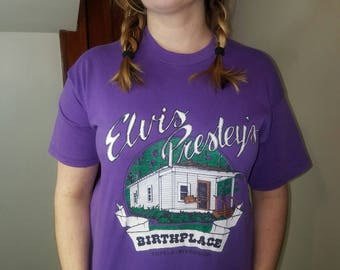 Vintage Elvis Presley Homeplace Tshirt Tupelo Mississippi