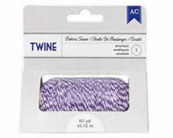 American Crafts Baker's Twine - Amythyst