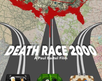 Death Race 2000 Poster Artwork