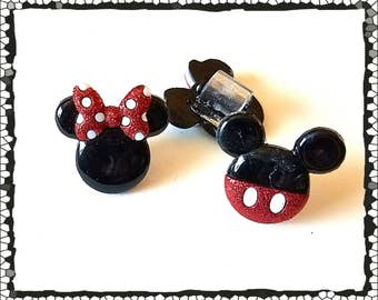 Tube Trinkets: Boy and Girl Mouse Ears! Please select quantity 2 for a pair!