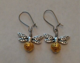 Golden Snitch Earrings
