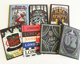 Alice Book Purse Wallet - Black Beauty Book Wallet - Literary Gift - Peter Pan Book Wallet - Wizard of Oz Book Cover Wallet - Pocketbook