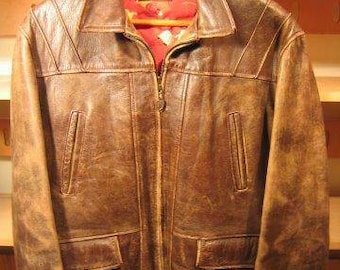 LEATHER USA 1940's Windward
