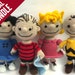 SPECIAL BUNDLE: Amigurumi Crochet Pattern - Peanuts Gang