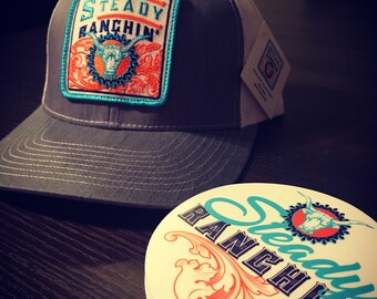 Steady Ranchin' decal