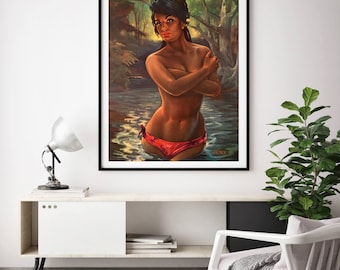 The Nymph by JH Lynch Art Print