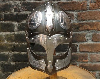 Medieval Viking Funta -Helmet-Armour-Helmet-Roman-knight-helmet-Larp-sca-helmet