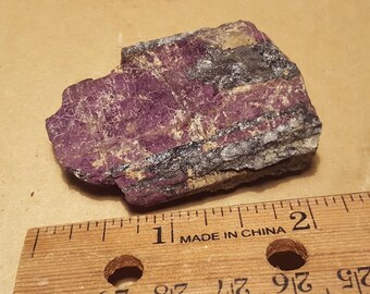 Beautiful Purpurite specimen