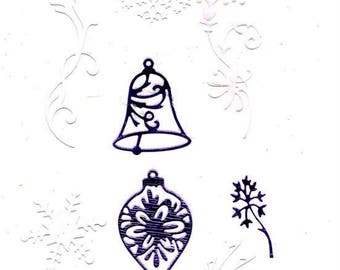 260 - 7 cut-out scroll work for your cards or cake