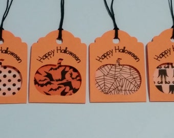 20 Happy Halloween Gift Tags