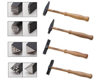 Artisan's Mark 4 piece texture hammer set