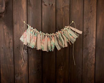 Ribbon Garland | Fabric Garland | Ribbon Backdrop | Custom Garland
