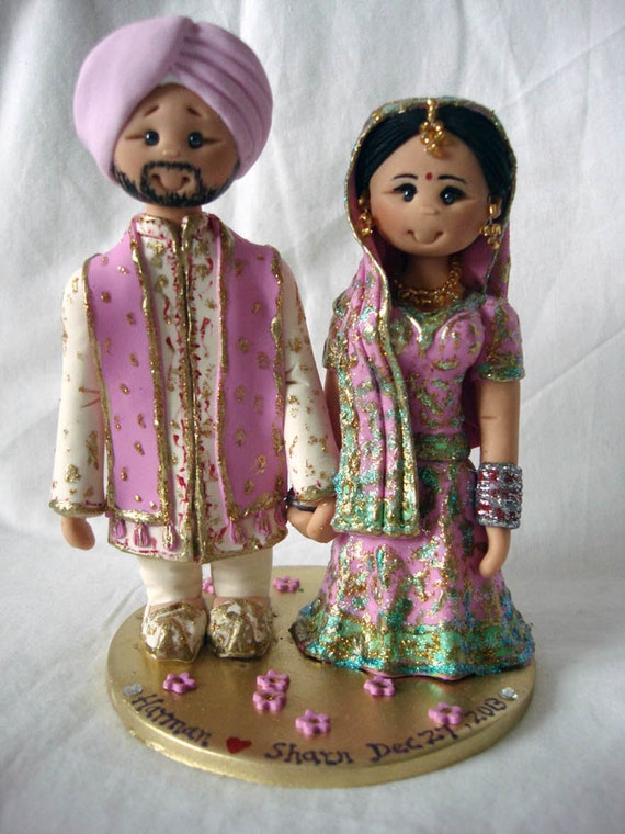 Asian Bride Wedding Cake Toppers Asian Bride Wedding Cake Toppers