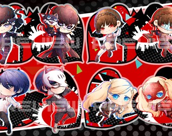 PRE-ORDER - Persona 5 Epoxy Charms