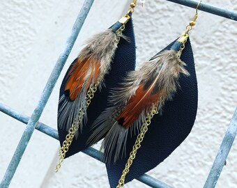 Leather & Feathers