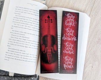 There Was Music - Bookmark