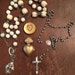 Reserved!!!!Lot of Jewelry sacred hear locket rosary
