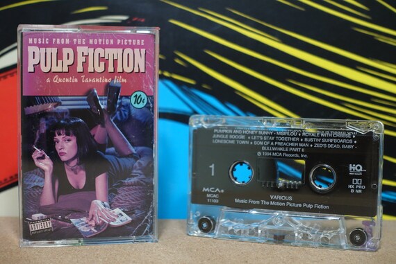 Pulp Fiction: Music From The Motion Picture by Various Artists Vintage Cassette Tape