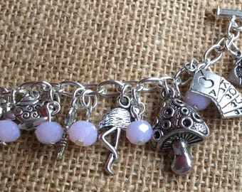 Alice in Wonderland Charm Bracelet