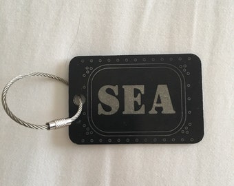 SEA Baggage Tag