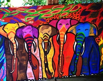Elephant Parade (Made to order)
