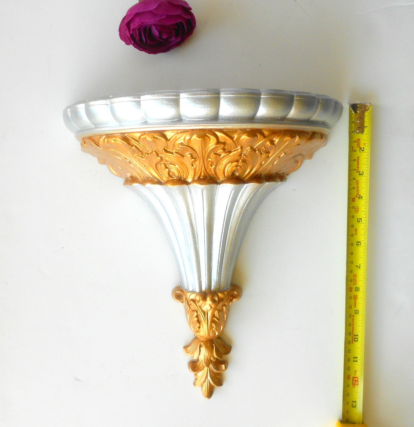 Gold & Silver Sconce Wall Sconce Shelf Sconce Shelf Wall