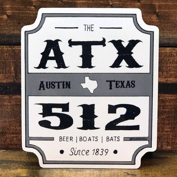 Vinyl Sticker Vinyl Decal Sticker Decal Austin Sticker