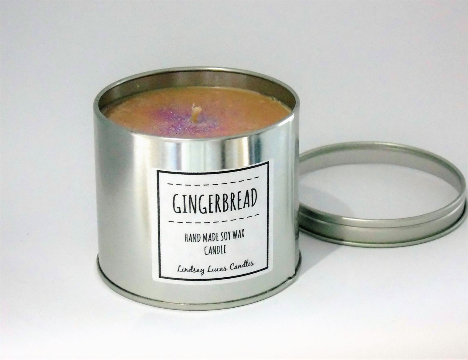 Gingerbread Candle Gingerbread Scent Candle Scented Candle