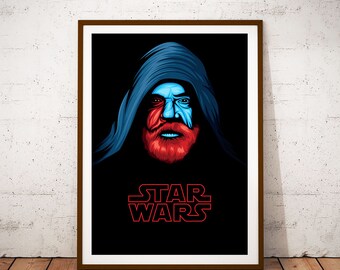 Luke Skywalker - The Last Jedi Poster