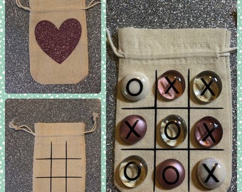 Valentines day Tic tac toe bags
