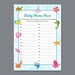 Guess How Many M&amp;M's Game Printable Baby Shower Games