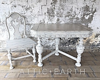 Shabby Chic Desk and Chair