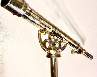 Vintage Celestial Telescope 24k gold