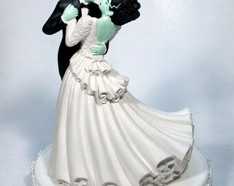Frankenstein Halloween Wedding Cake topper 48MB