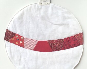 Saucer in fabric - coaster - tea Set - Mug rug