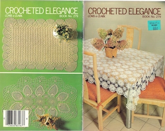 Crocheted Elegance - Coats & Clark Book No. 279