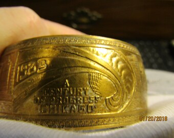1933 World's Fair Bracelet.