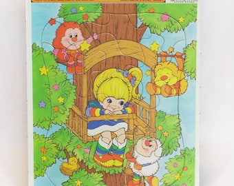 Rainbow Brite Frame Tray Puzzle 1983